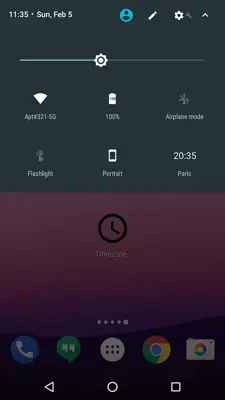 Timezone QuickSettings android App screenshot 2